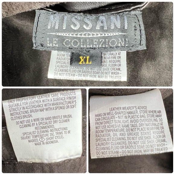 Vintage Missani Le Collezioni Two Layers Trench Coat - Picture 11 of 13